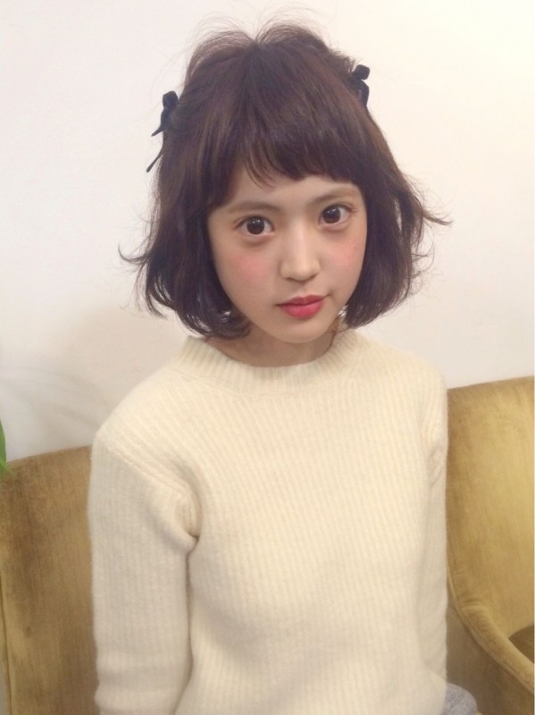 学校でもOK! 黒髪ショートヘアの簡単アレンジ集 美人部 - ショートヘア アレンジ 黒髪
