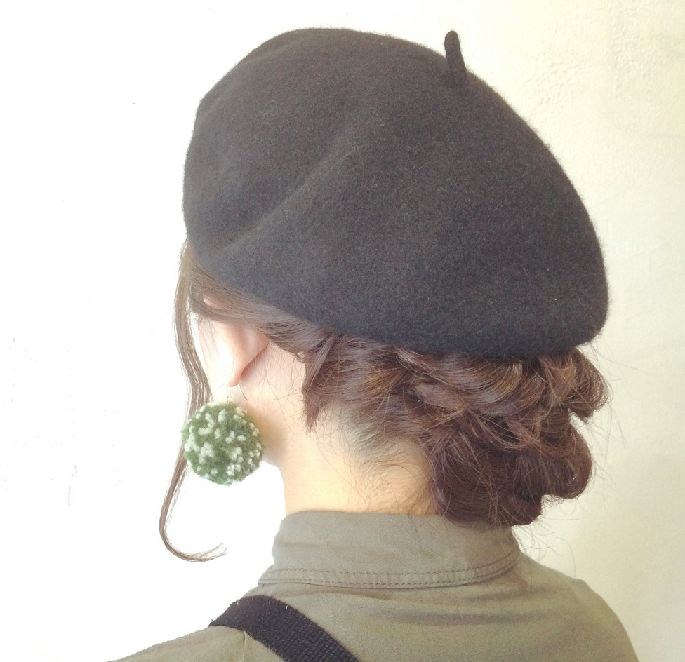 最近じわじわキテルって本当 大人レディなベレー帽がお好き Hair
