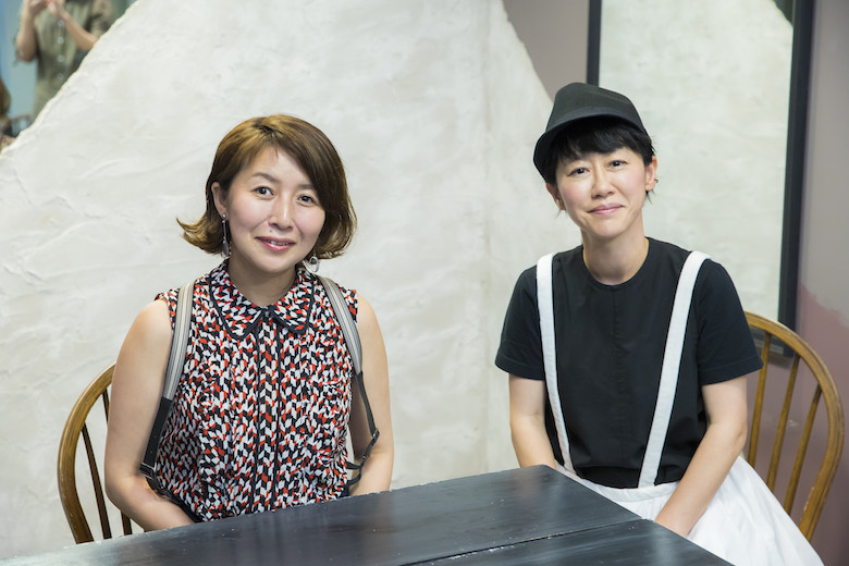 表参道の人気サロン・UMiTOS代表の砂原由弥さんと『道を継ぐ』の著者の佐藤友美さん