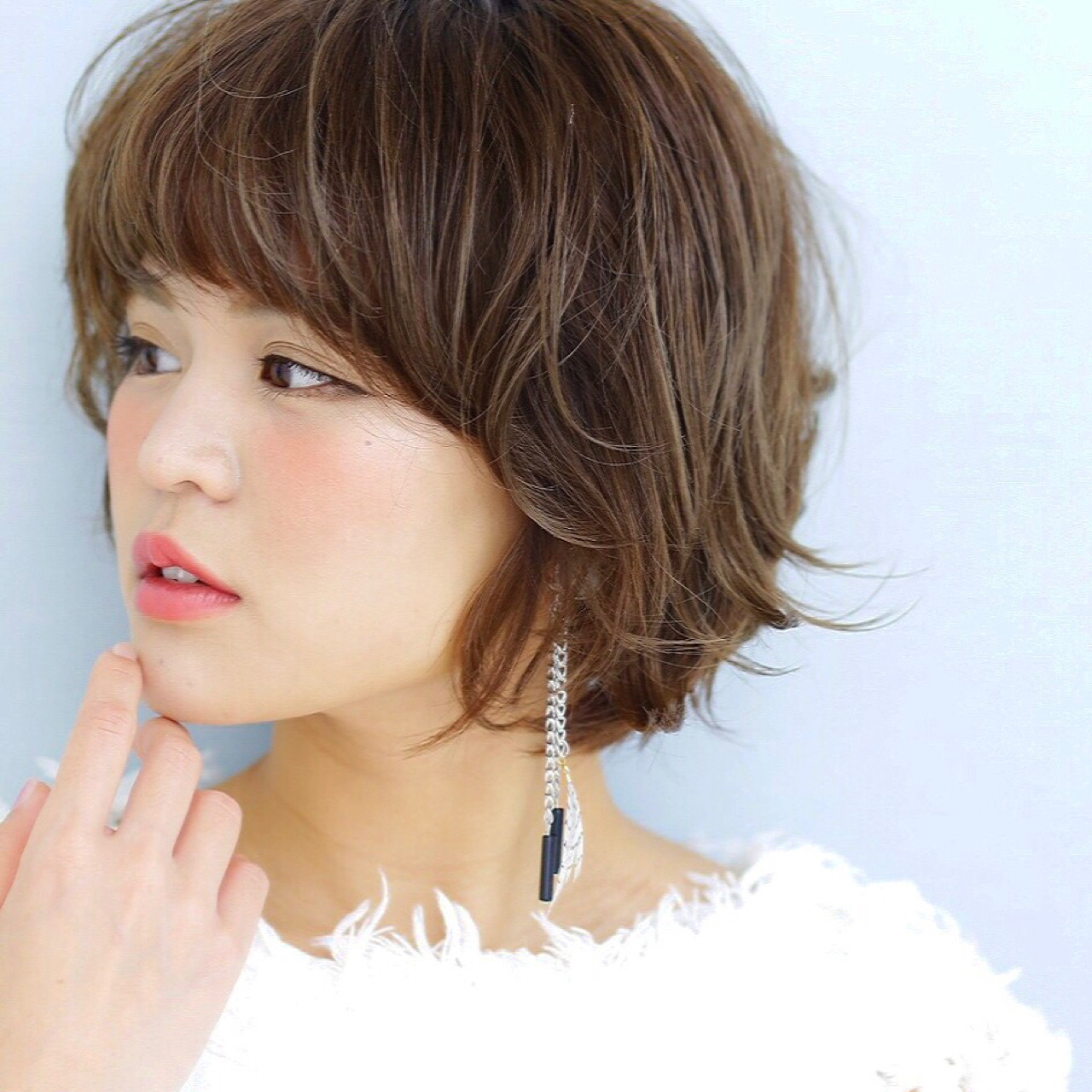 マッシュボブ×暗めカラーで女性の色気を感じさせて♡ 竹村 春香