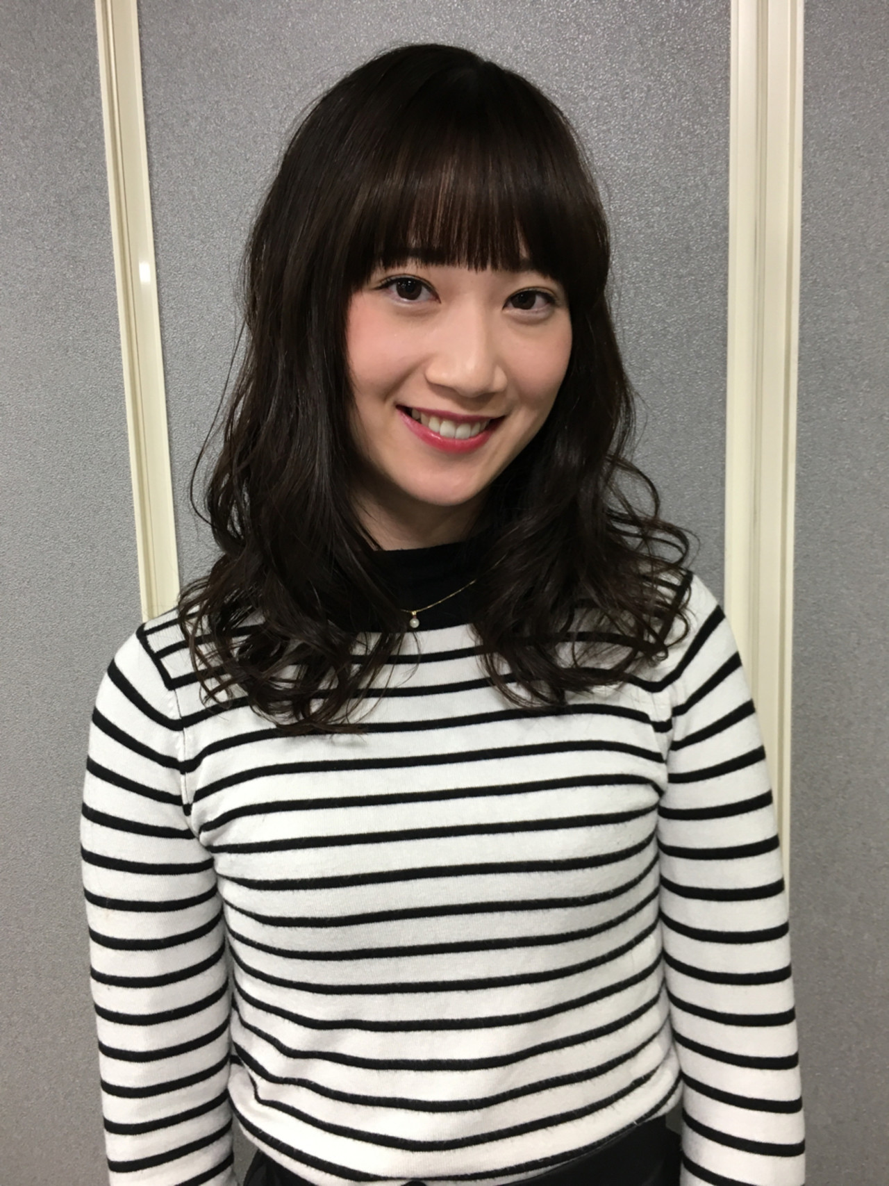 ちょっぴりラウンドめが素敵☆前髪にウェーブをプラス 元橋啓太