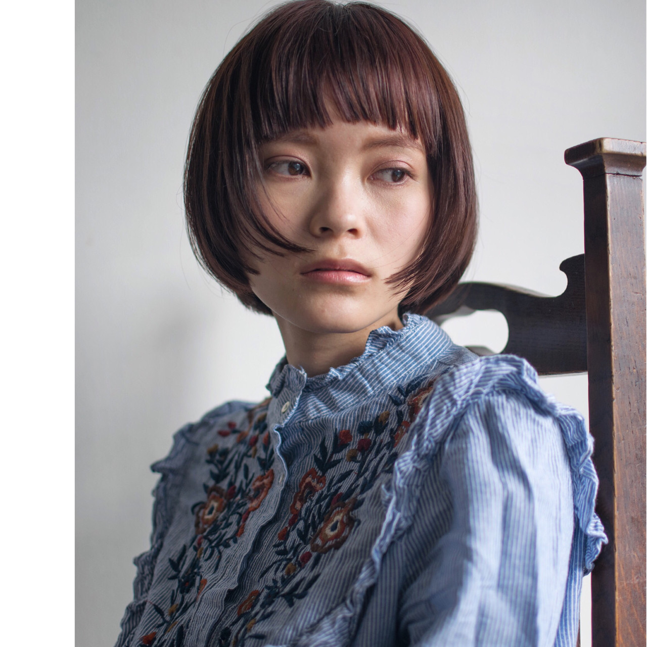 丸顔さんOK!大人のショートマッシュボブのつくり方 anti_RIKUSHI