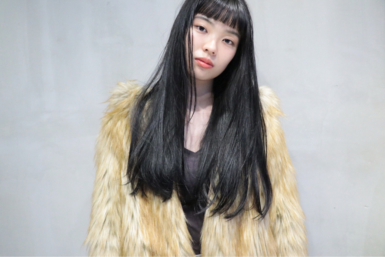 潔さが美しい!眉上のぱっつん前髪 井野 米子