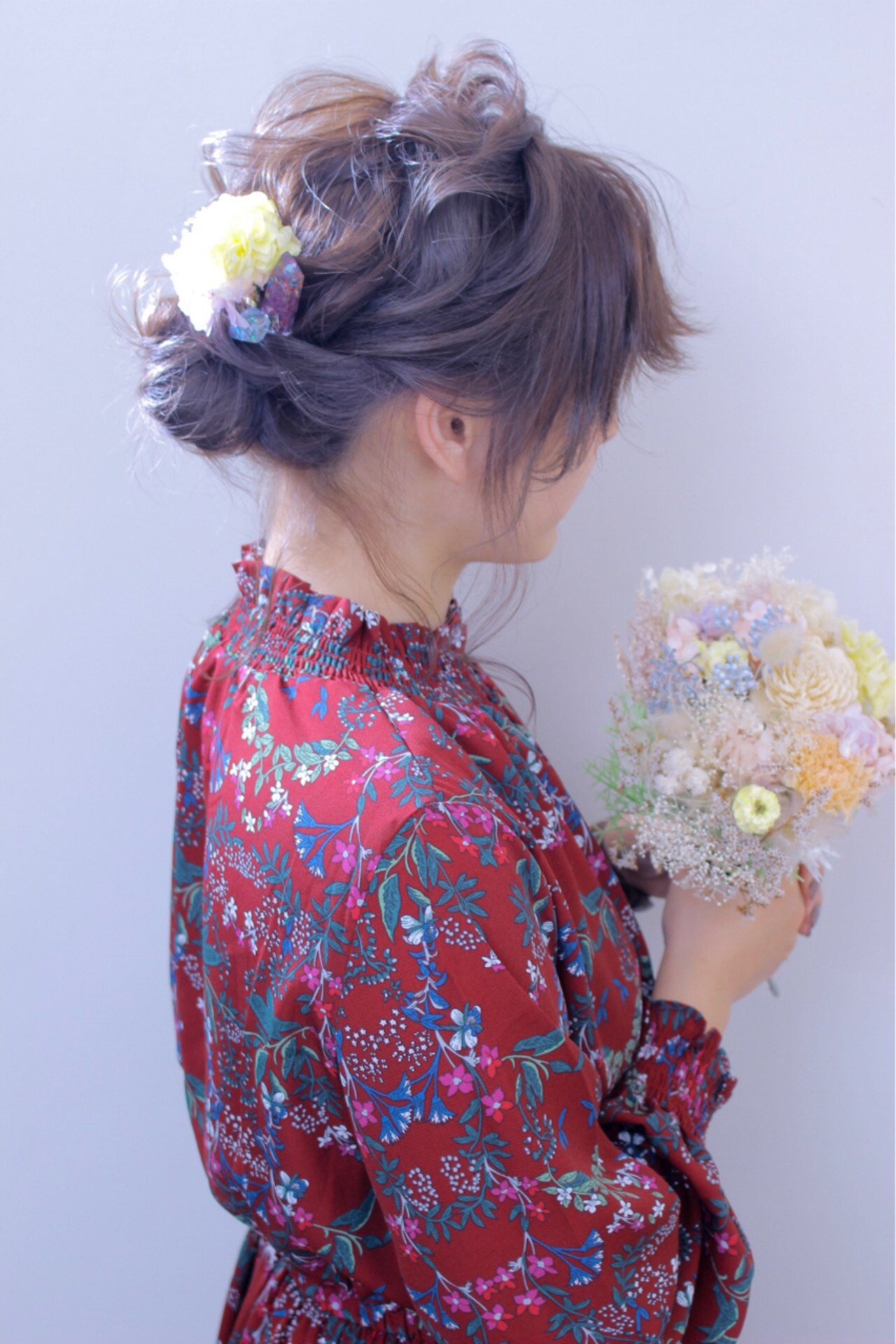 ぎゃくりんぱで簡単シニヨンアレンジ 伊藤 裕貴
