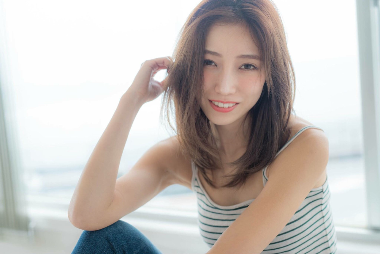 真ん中の分け目・分け目がない Fringe 染谷正