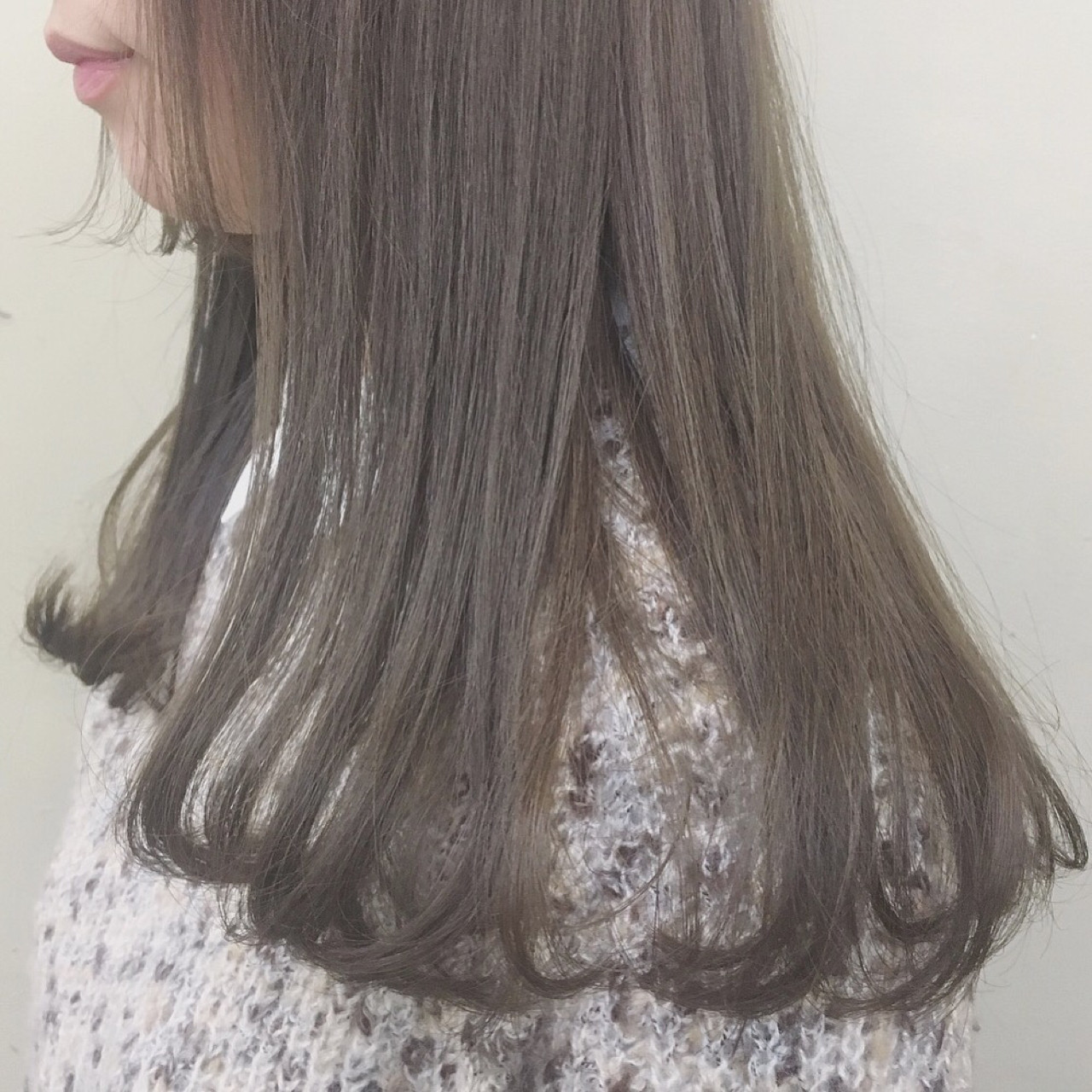 ストレートロングヘアのシアカラー♡ 下地 由美