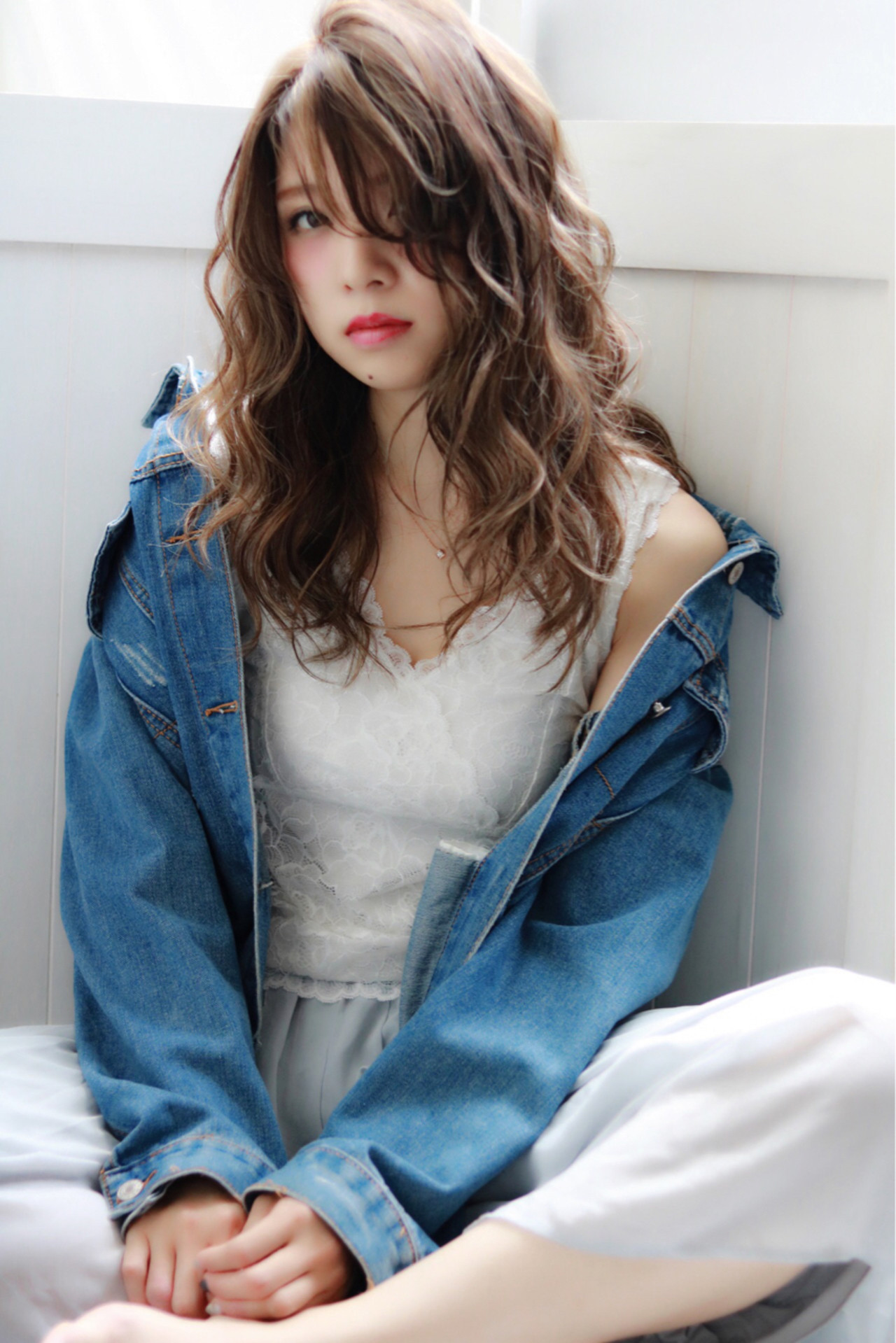 前髪アリ派におすすめ!大人可愛いゆるふわパーマ♡ 保坂 真吾