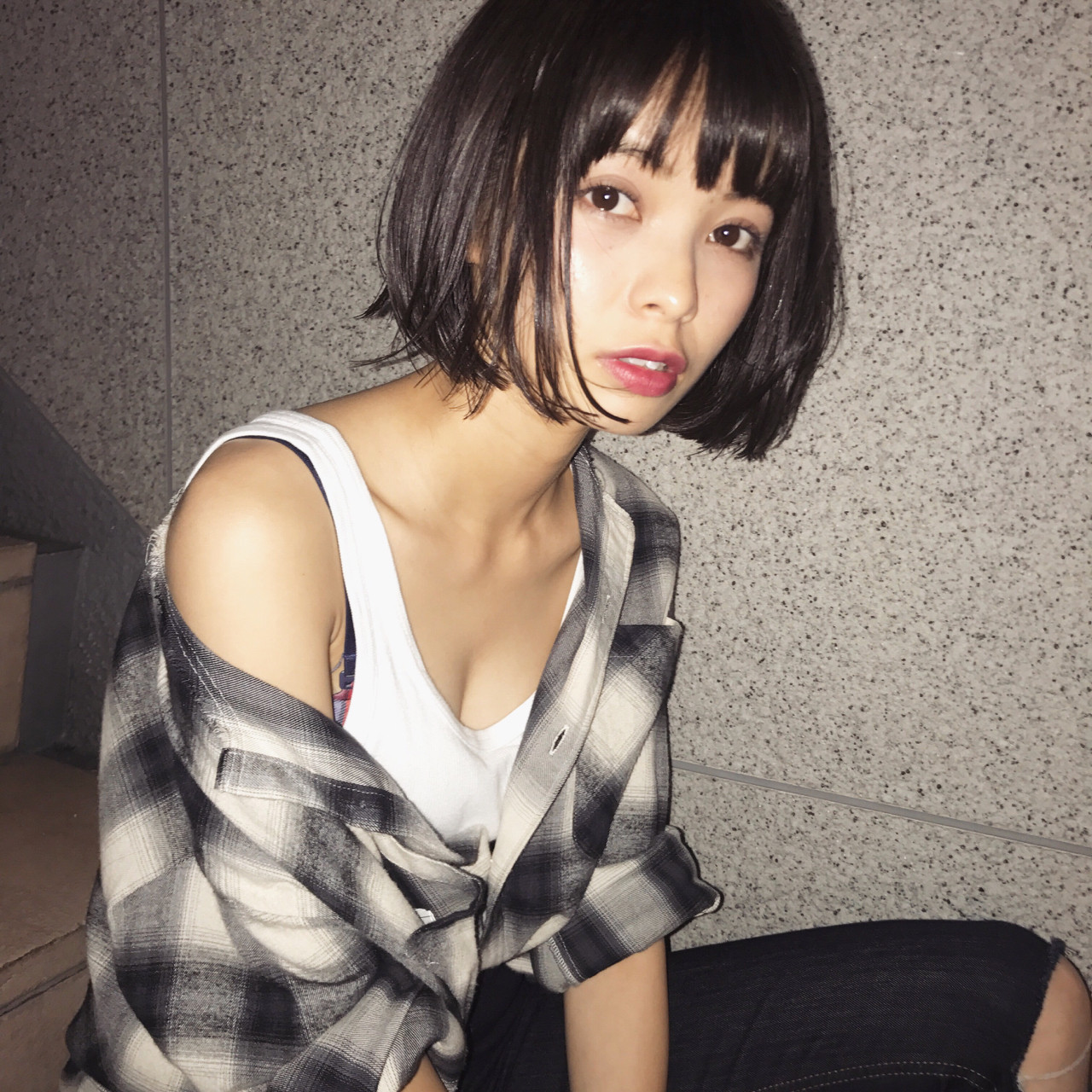 男ウケup 黒髪 前髪あり モテる ための最強ヘアって知ってた Hair