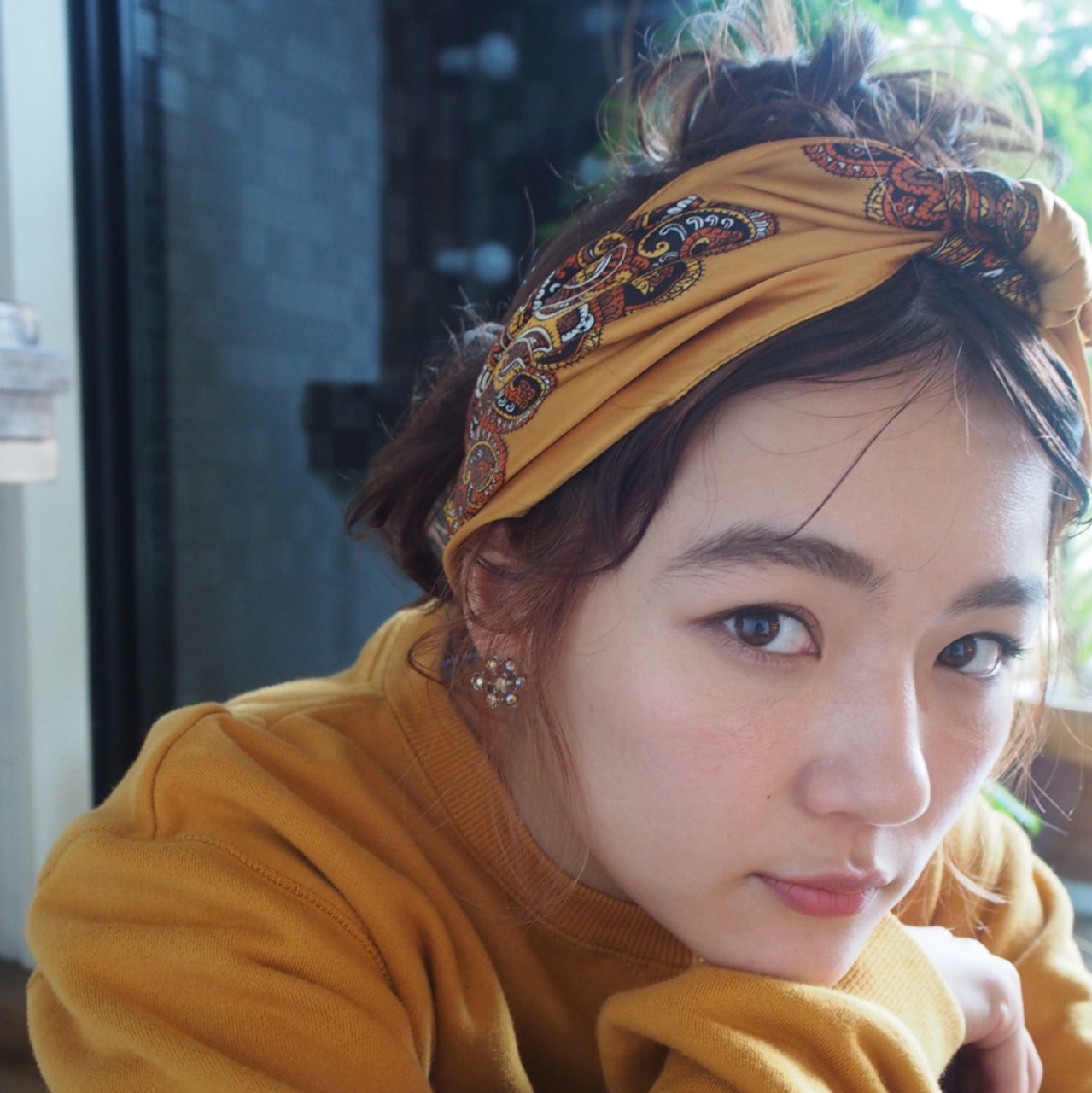 ショート ロング スカーフアレンジならいつもの倍盛れる Hair