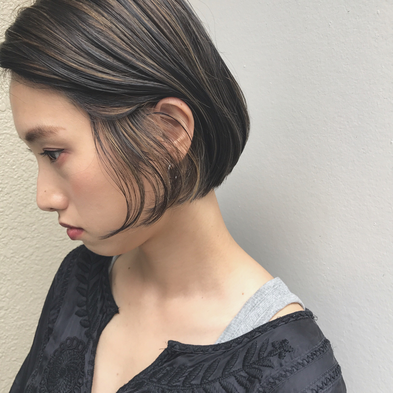 黒髪ボブもおしゃれに格上げ♪ KENTO.NOESALON