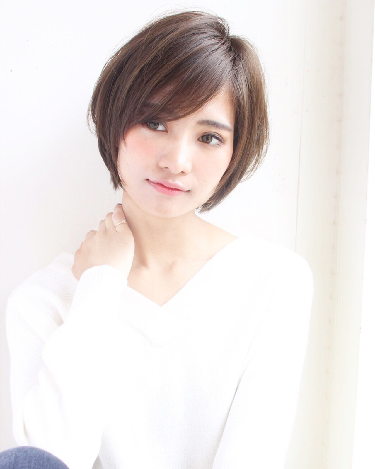 かわいく見えちゃう♡モテヘア目指すなら右分け GARDEN omotesando 宮崎えりな