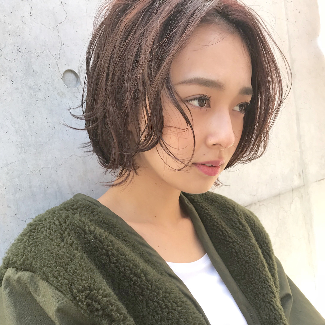 センターパートなら大人可愛く小顔効果 祖父江基志 | NOESALON