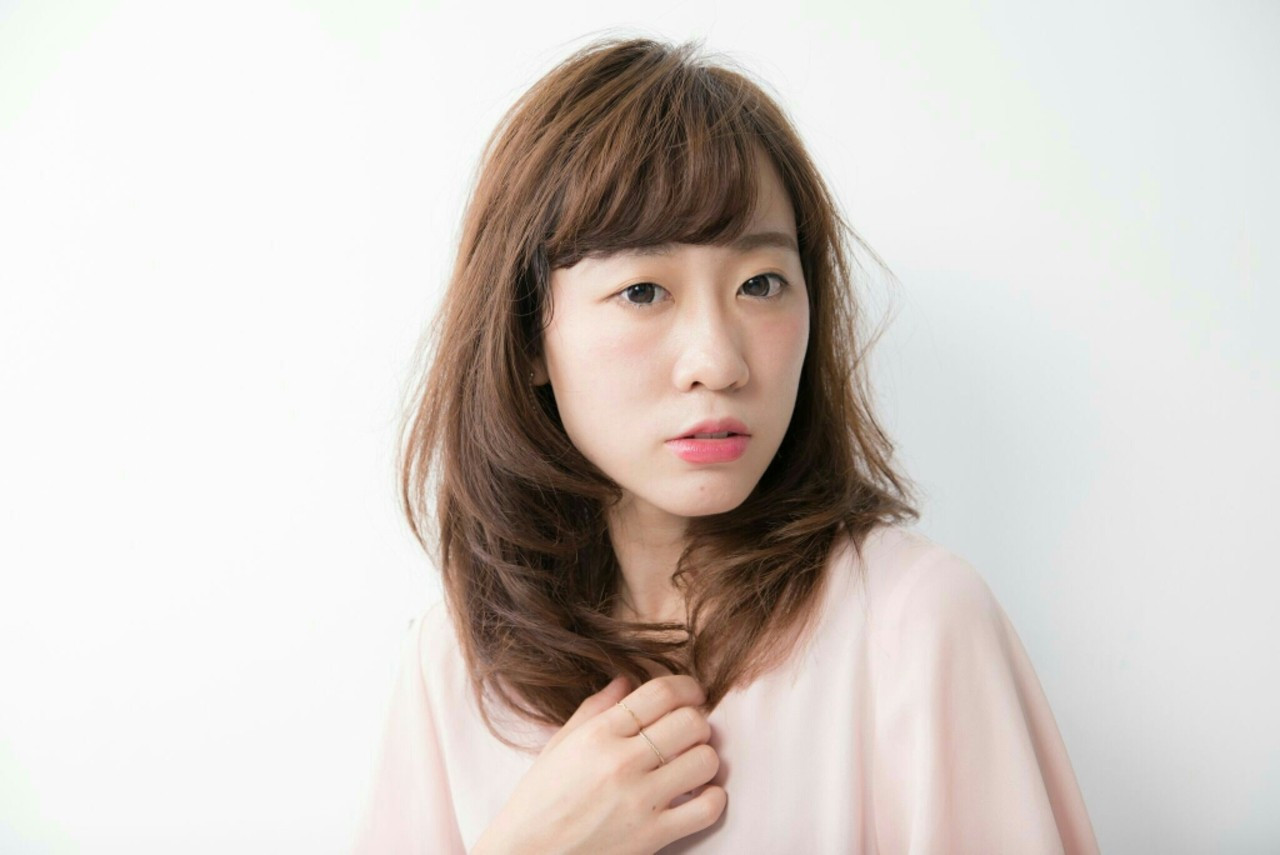 内巻き×シースルーで上品な女性に♪ Naoki Ozawa | Luce