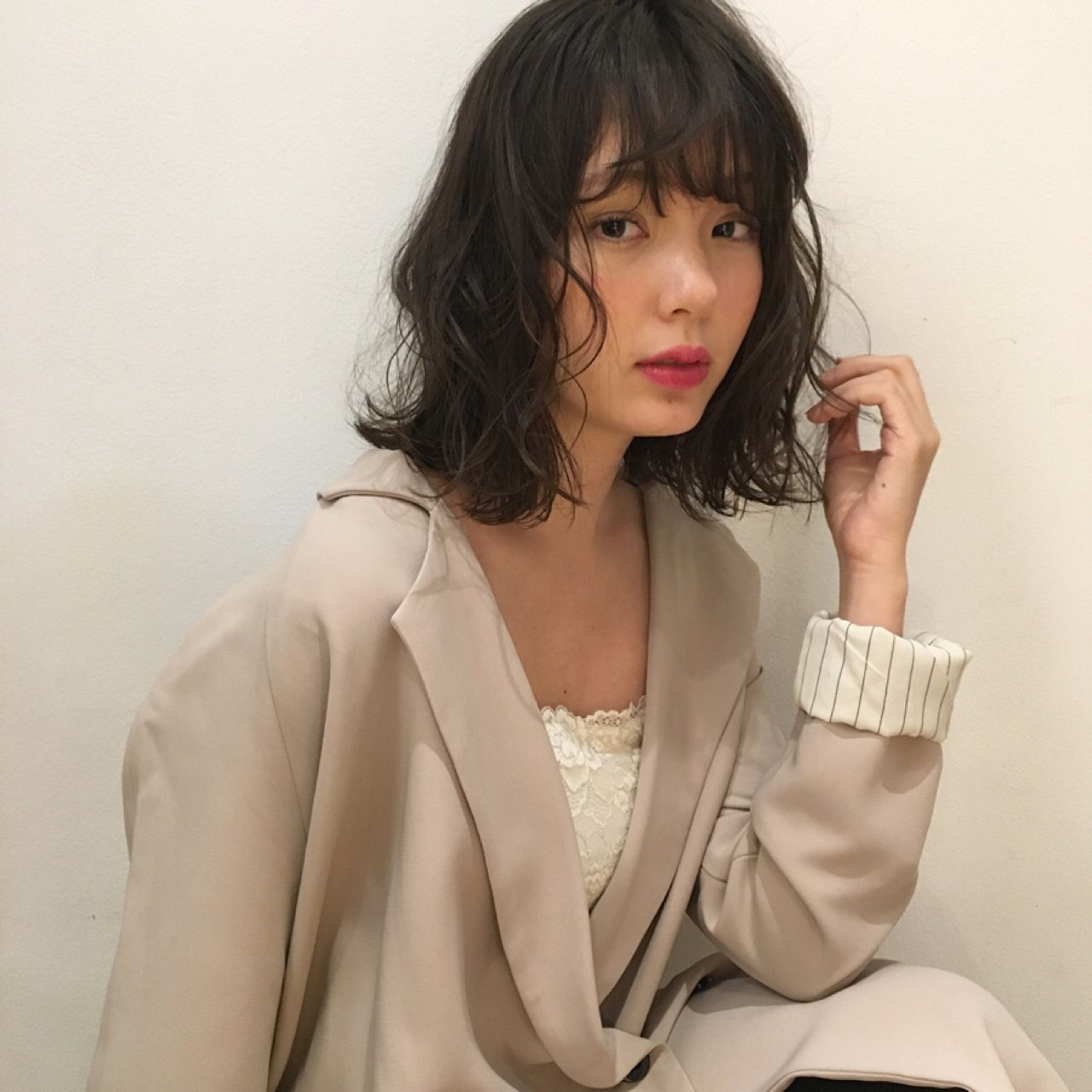 部分的にゆるめスパイラルパーマを取り入れよう! 渡会佳奈