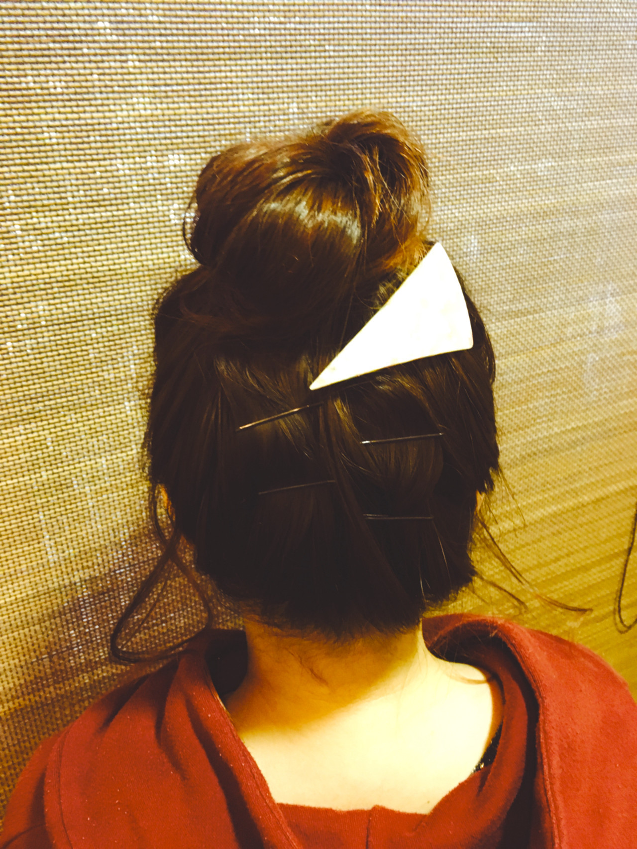 おだんごとバレッタのかわいいコラボ♡ 中島 美穂