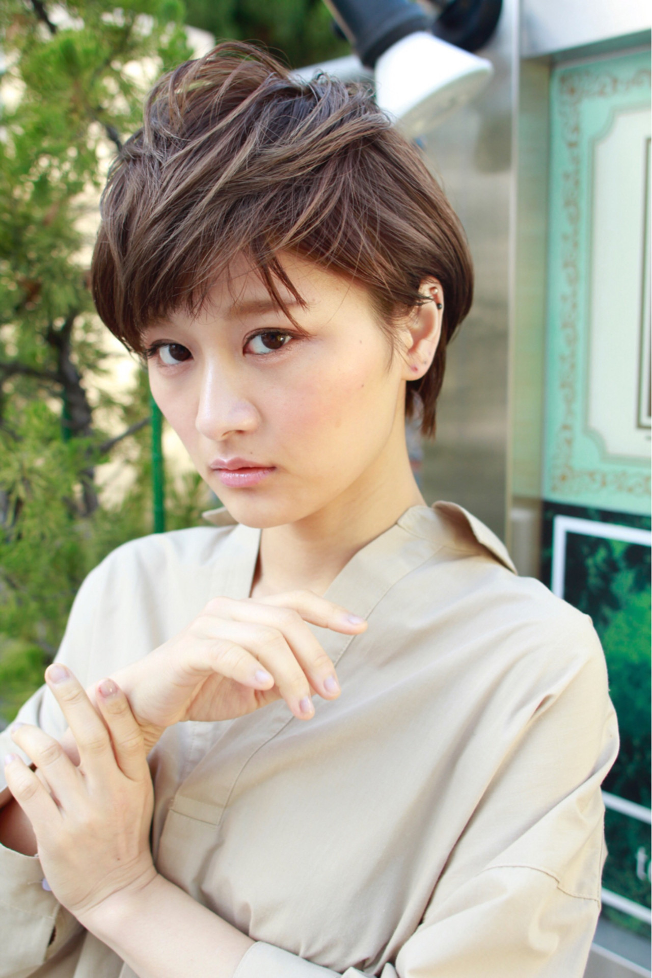 すっきりとしたあごはショートにぴったり! 高沼 達也 / byトルネード | トルネード