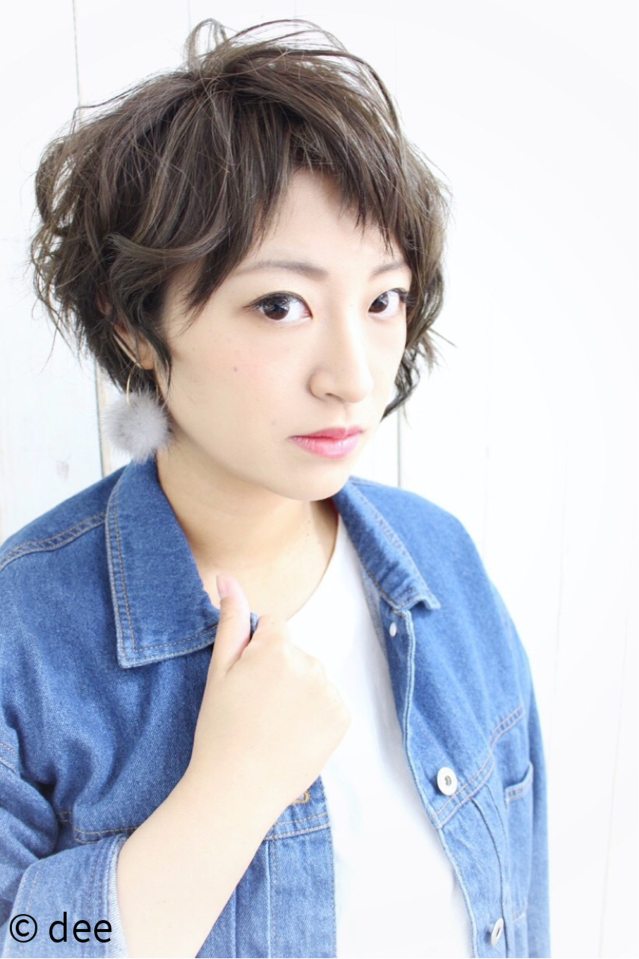 斜めバングならクールで大人カワイイ♡ dee | dee