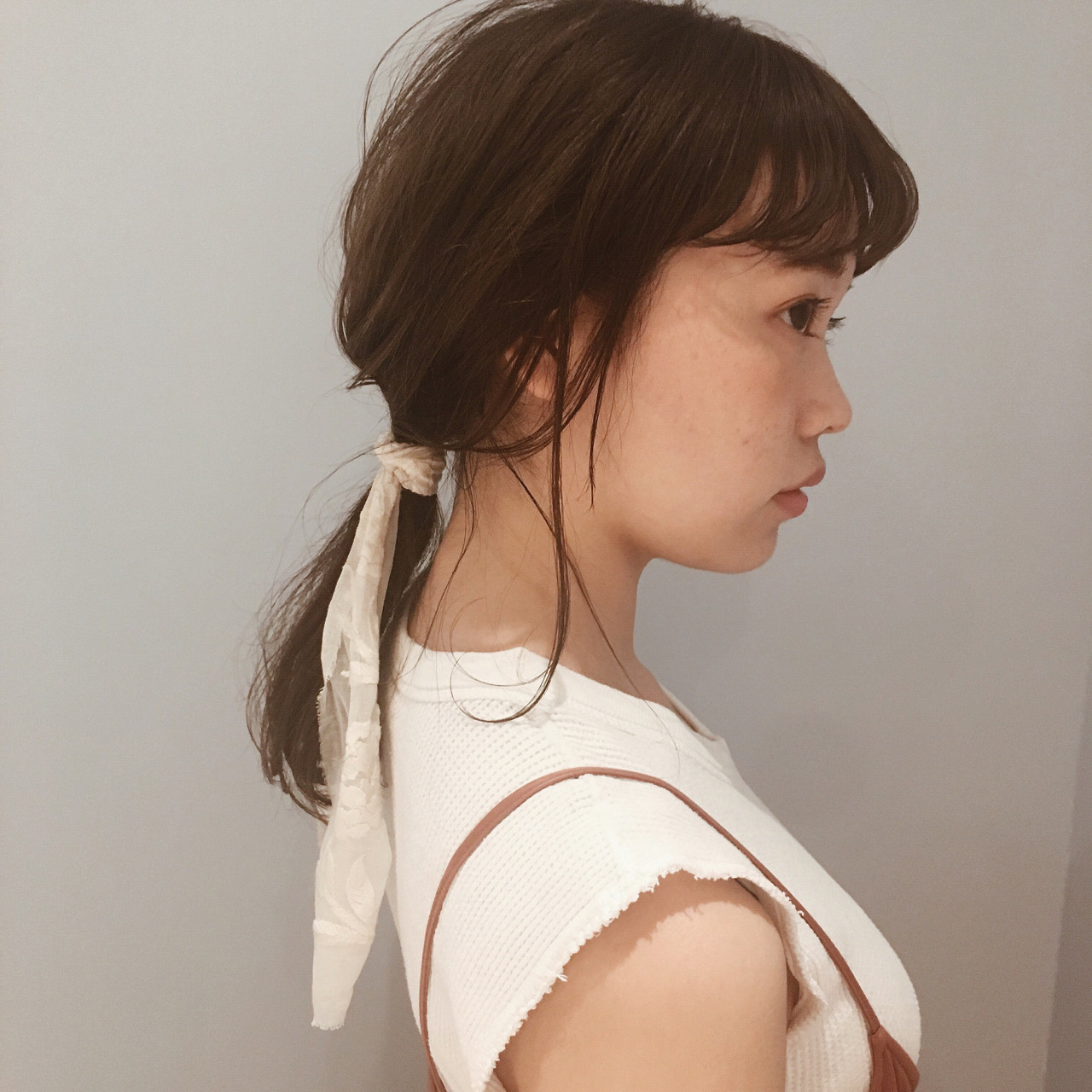 敢えて低めのミディアムの簡単ヘアアレンジ hashimoto/LOUIE | LOUIE
