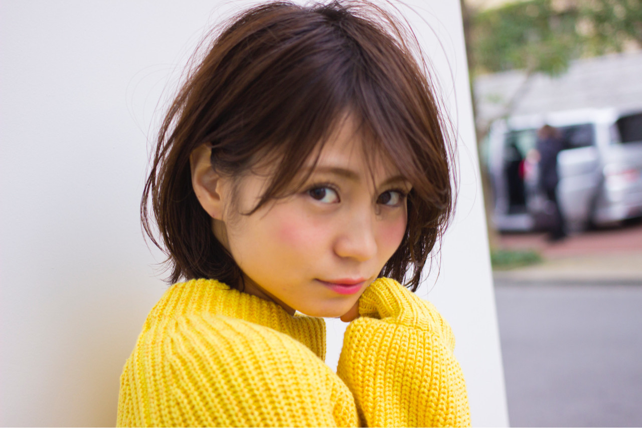 ひし形フォルム×パーマで愛されショートヘア♡ 増永 剛大/Un ami | Un ami omotesando