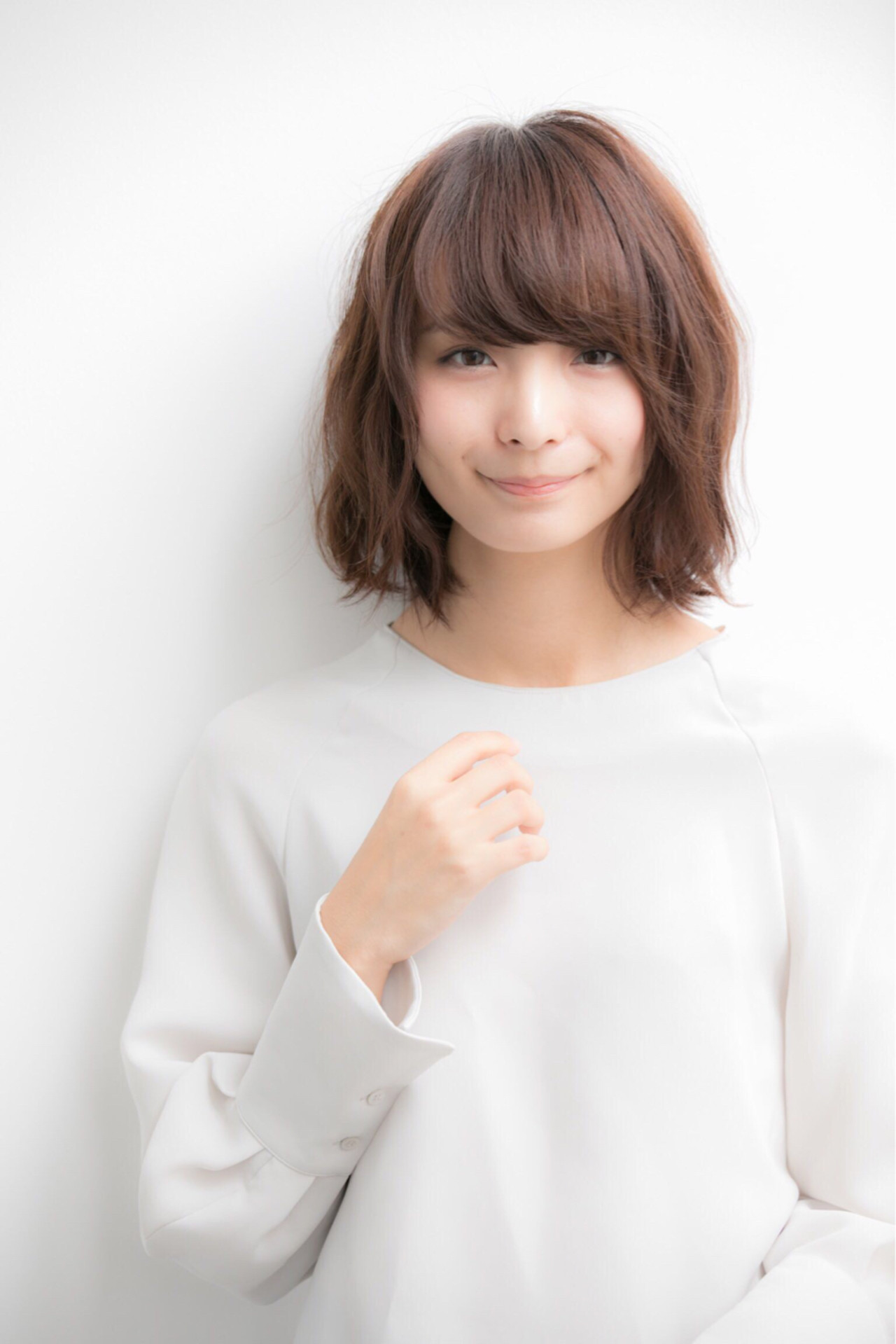 ゆるめパーマで大人可愛い色っぽボブ♡ 宮本 誉志成 | Euphoria SHIBUYA GRANDE