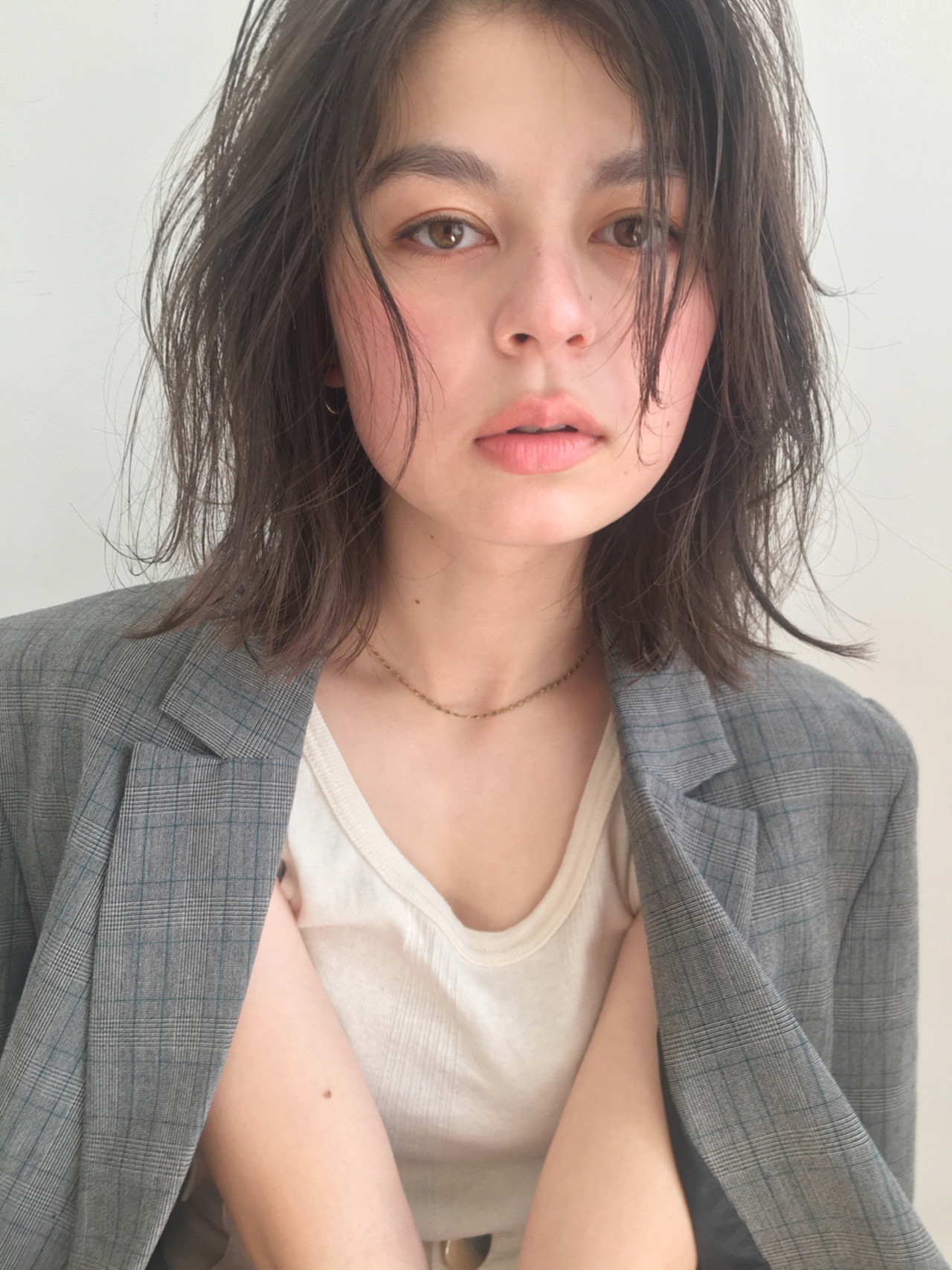 ゆるふわウェーブならアンニュイな雰囲気も出せる! 中島 潮里 / LOAVE | LOAVE omotesando