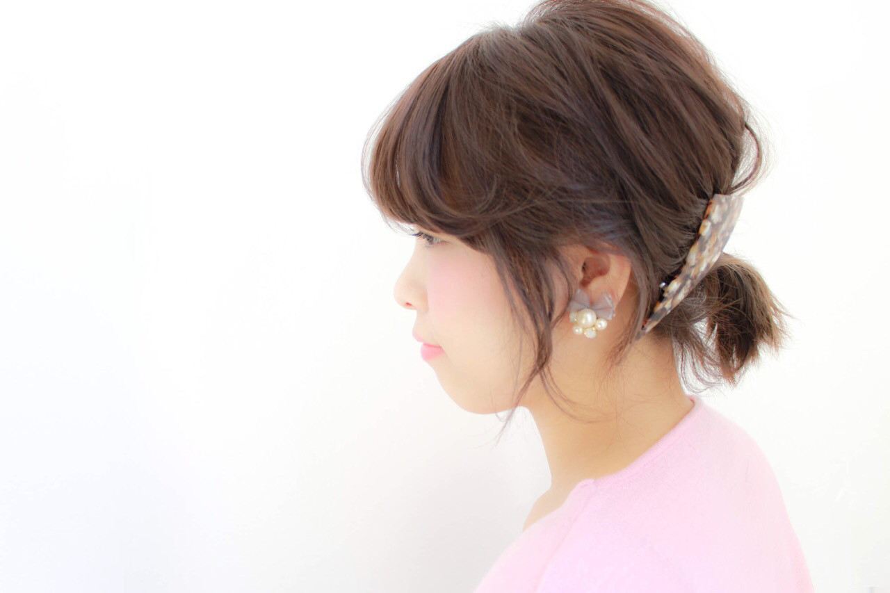 短くてかわいい♪ショートポニーテール hiroki | hair latelier emma