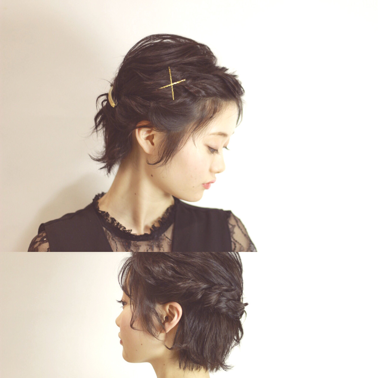 ショートヘアもアレンジが楽しめる ゆかり