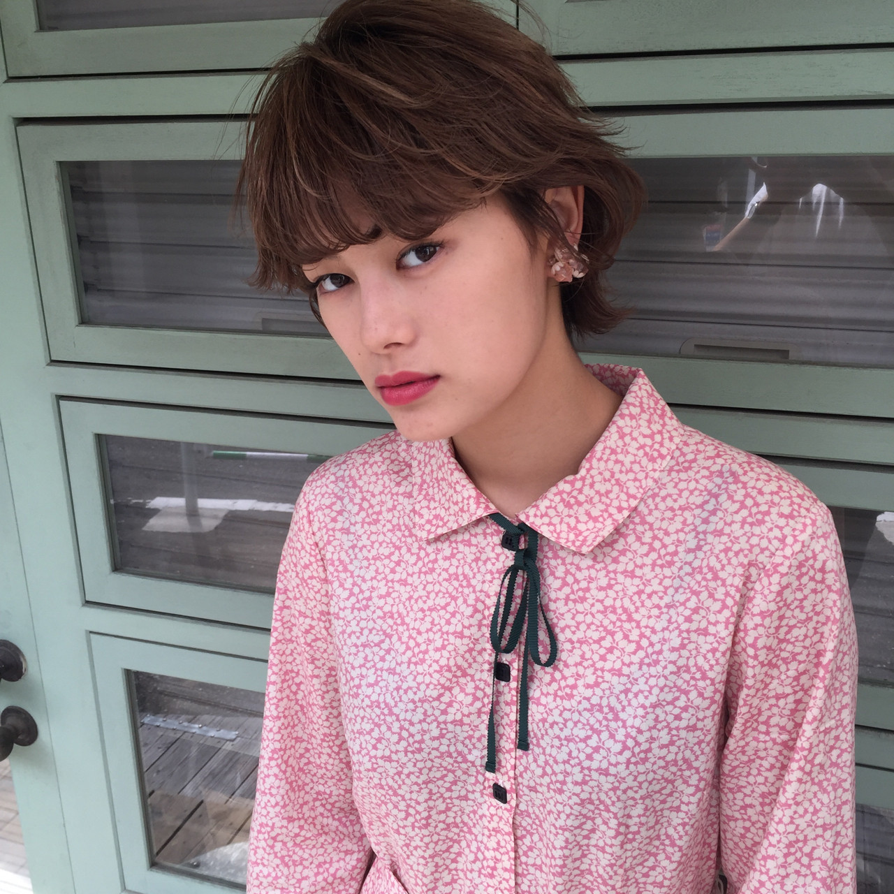 フェミニンなショートヘアスタイル 小西敬二郎 | Heartim