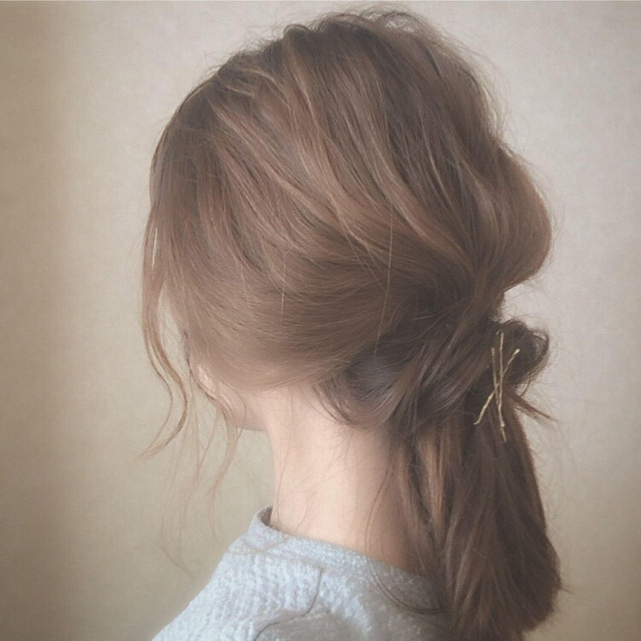 こなれ感を出すために最後の仕上げ 大西未紗