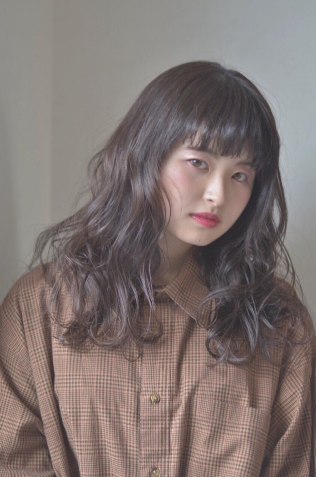 Aラインゆるふわロングでクールにキメて Reina