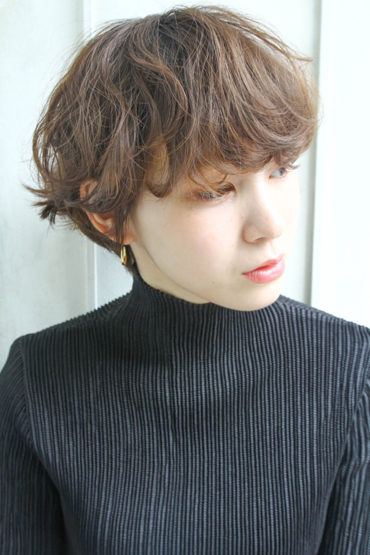 ナチュラル可愛い♡ゆるふわマッシュショート 川島 ゆり