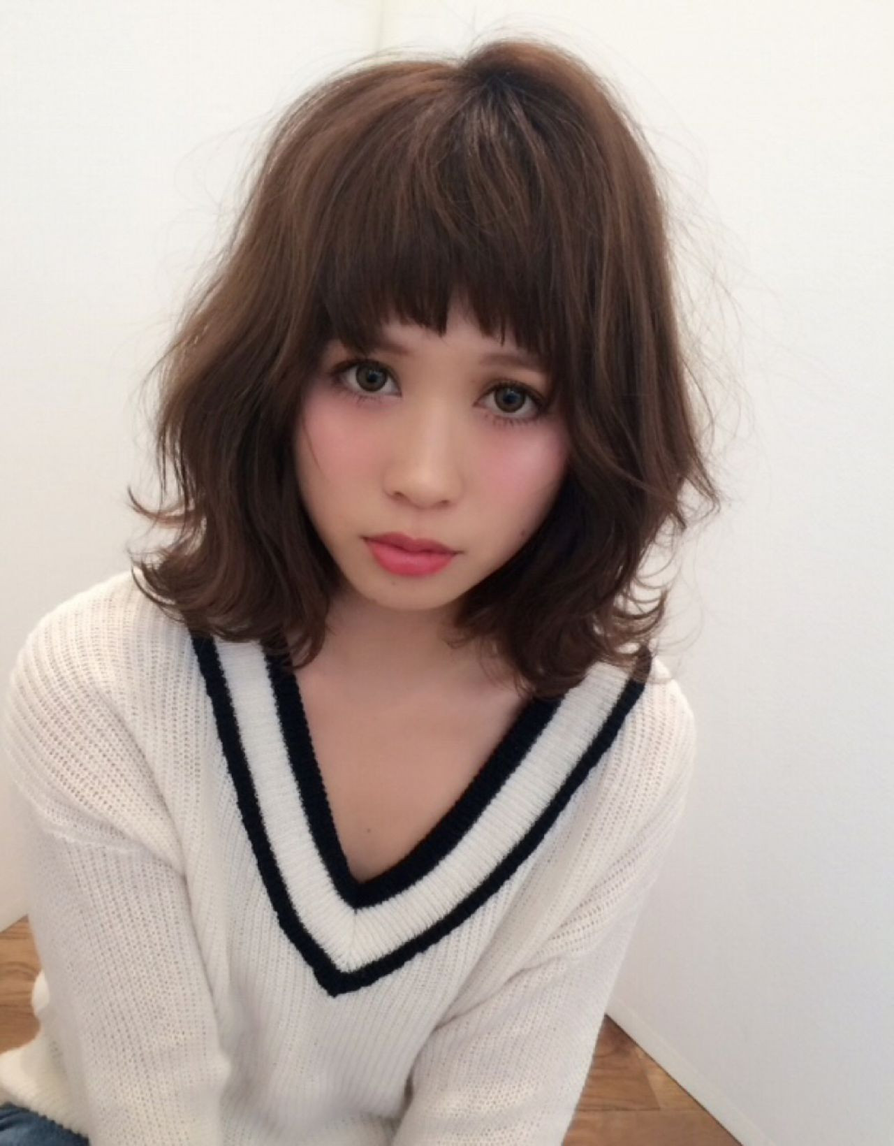 おすすめの外ハネパーマスタイル① 及川 真心 | KATE