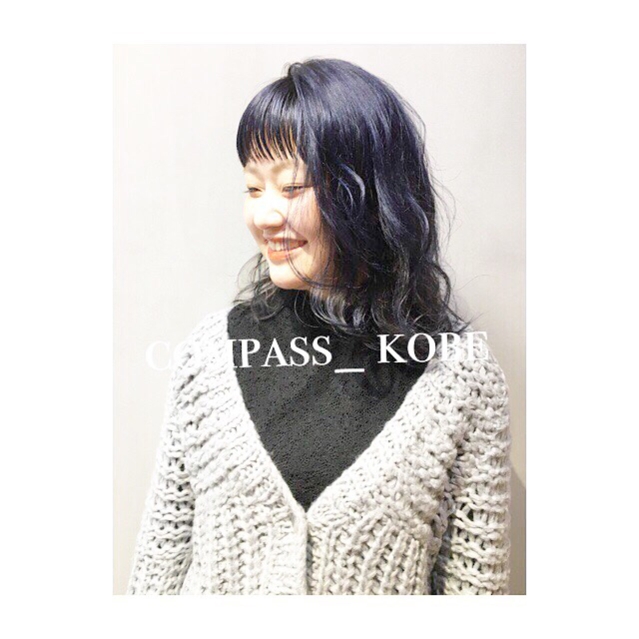 暗めのブルージュなら透明感たっぷり! COM PASS タイチ | COM PASS