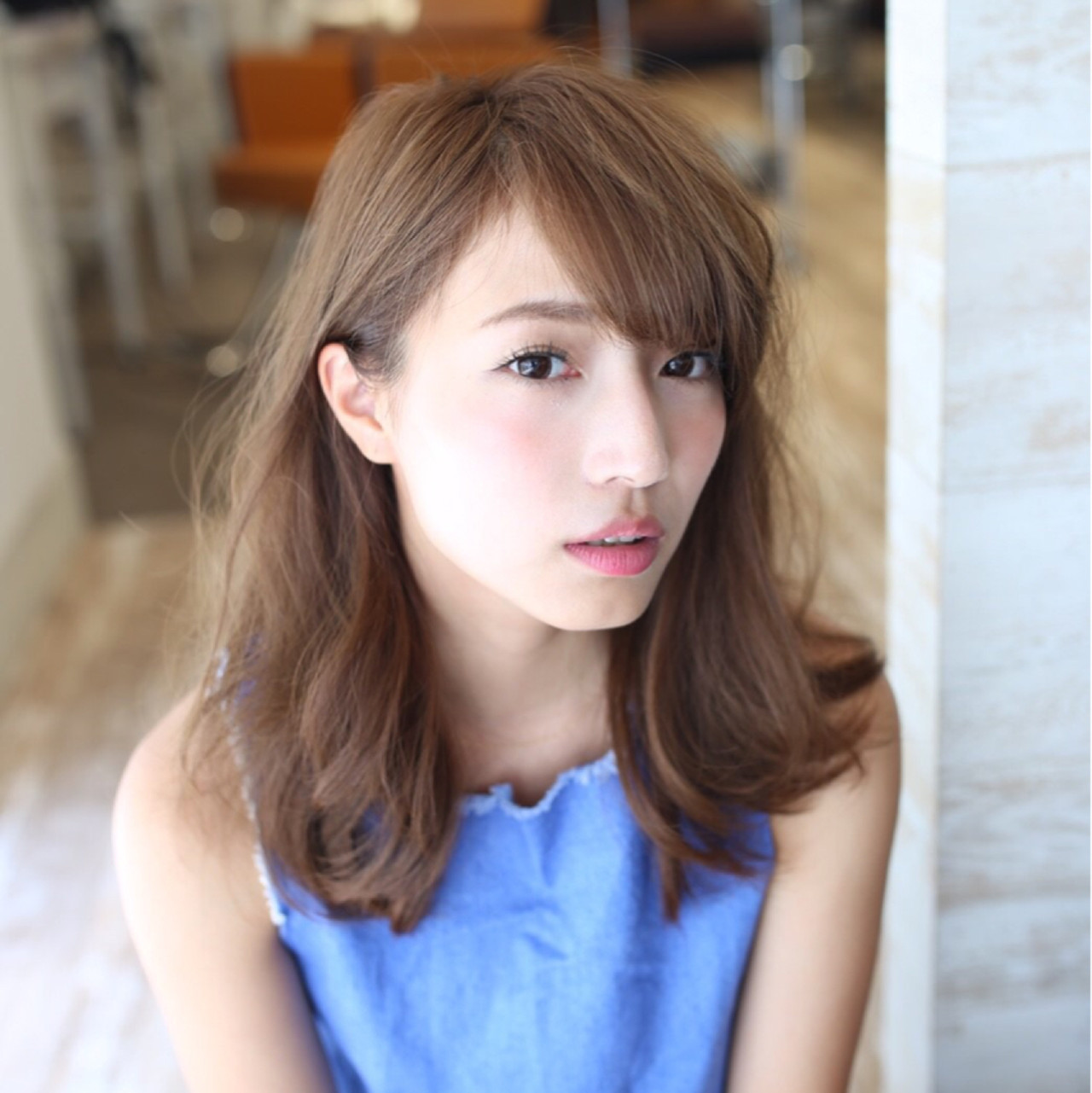 女性らしさが前面に出るヘアスタイル 長江 里穂子