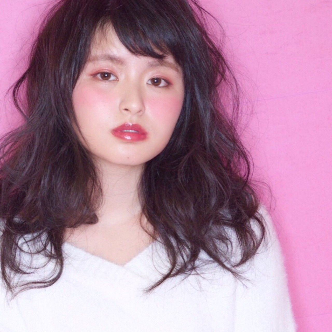 太目の跳ね上げラインでちょっぴりセクシー♪ Reina