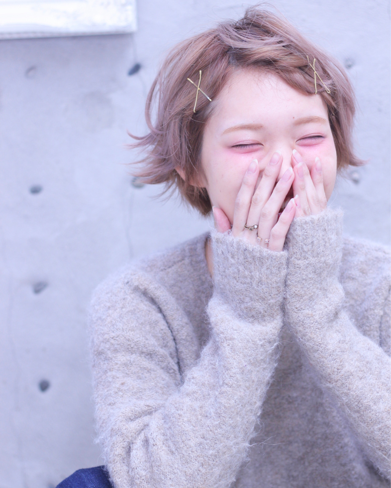 ヘアピンでショートの簡単アレンジヘア Wataru Maeda | cache cache