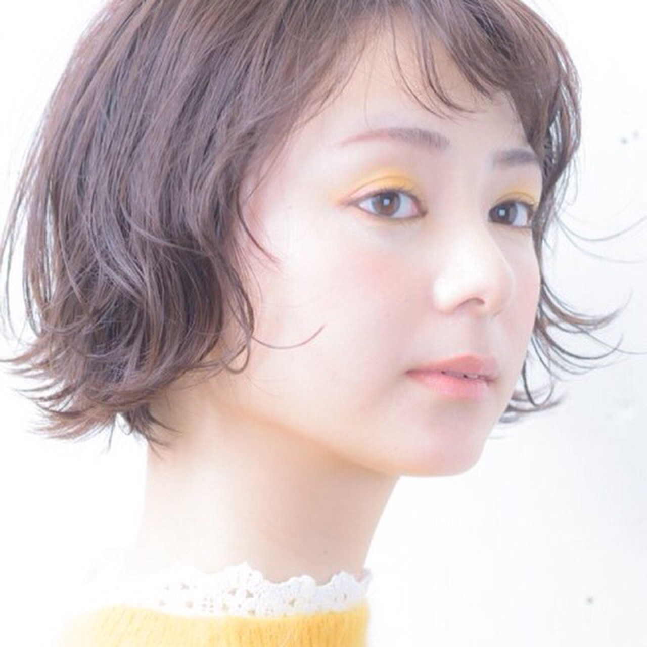 ガーリーな愛されショート 一柳 紀子 | hair salon ing (ヘア サロン イング)