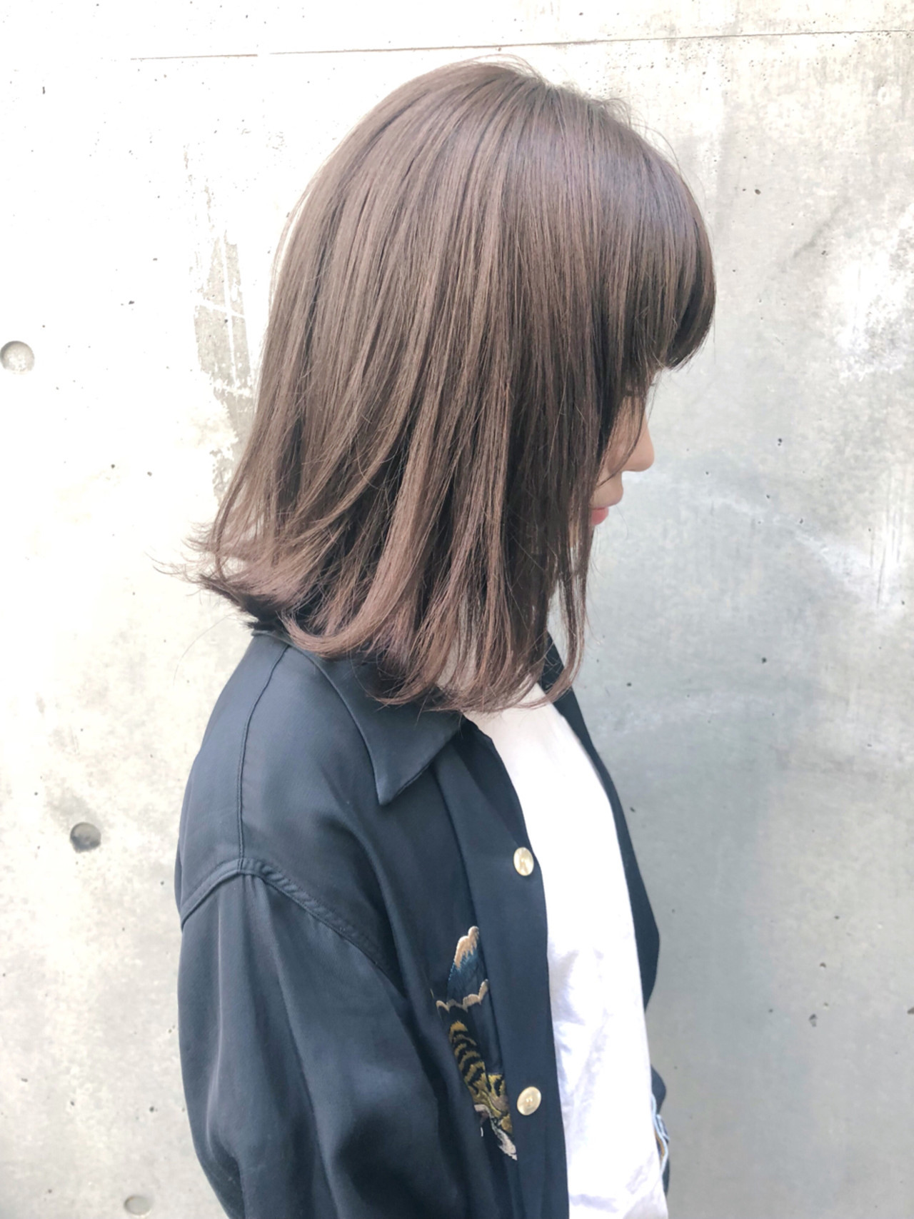 大人可愛い外ハネのミディアム 恭平 | NAVY