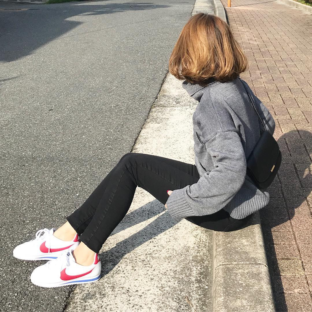 差し色が入ったデザインも人気♪ 出典:_____m.m.7114_
