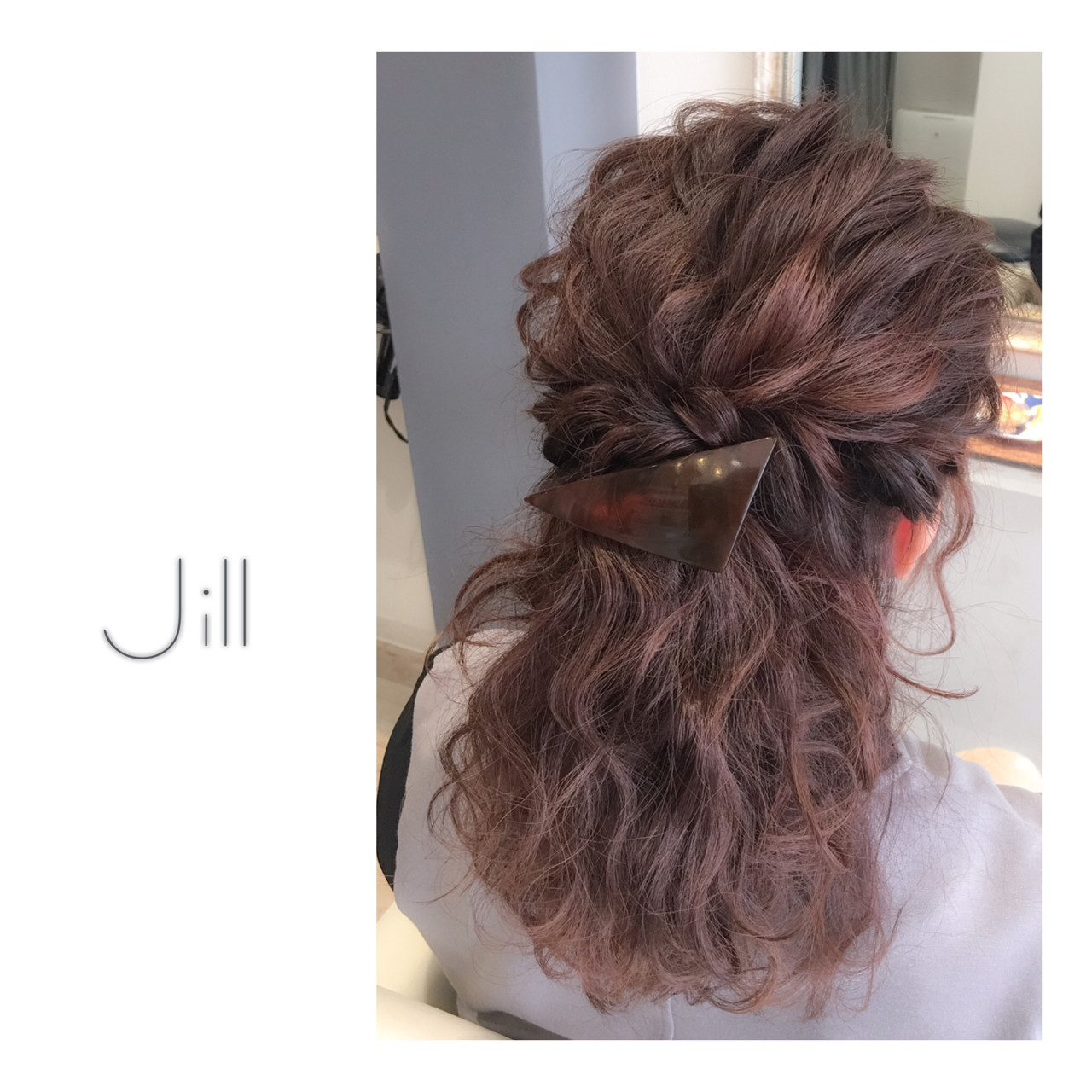 ゆめかわ♡ハーフアップバレッタヘア 花房 佑典 / Jill