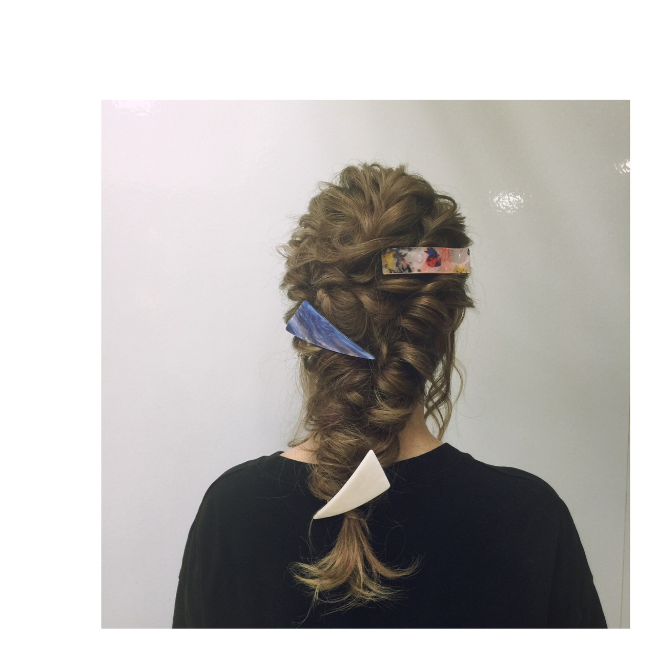 ボリューミーなヘアにはバレッタバレッタ♡ 金海きな