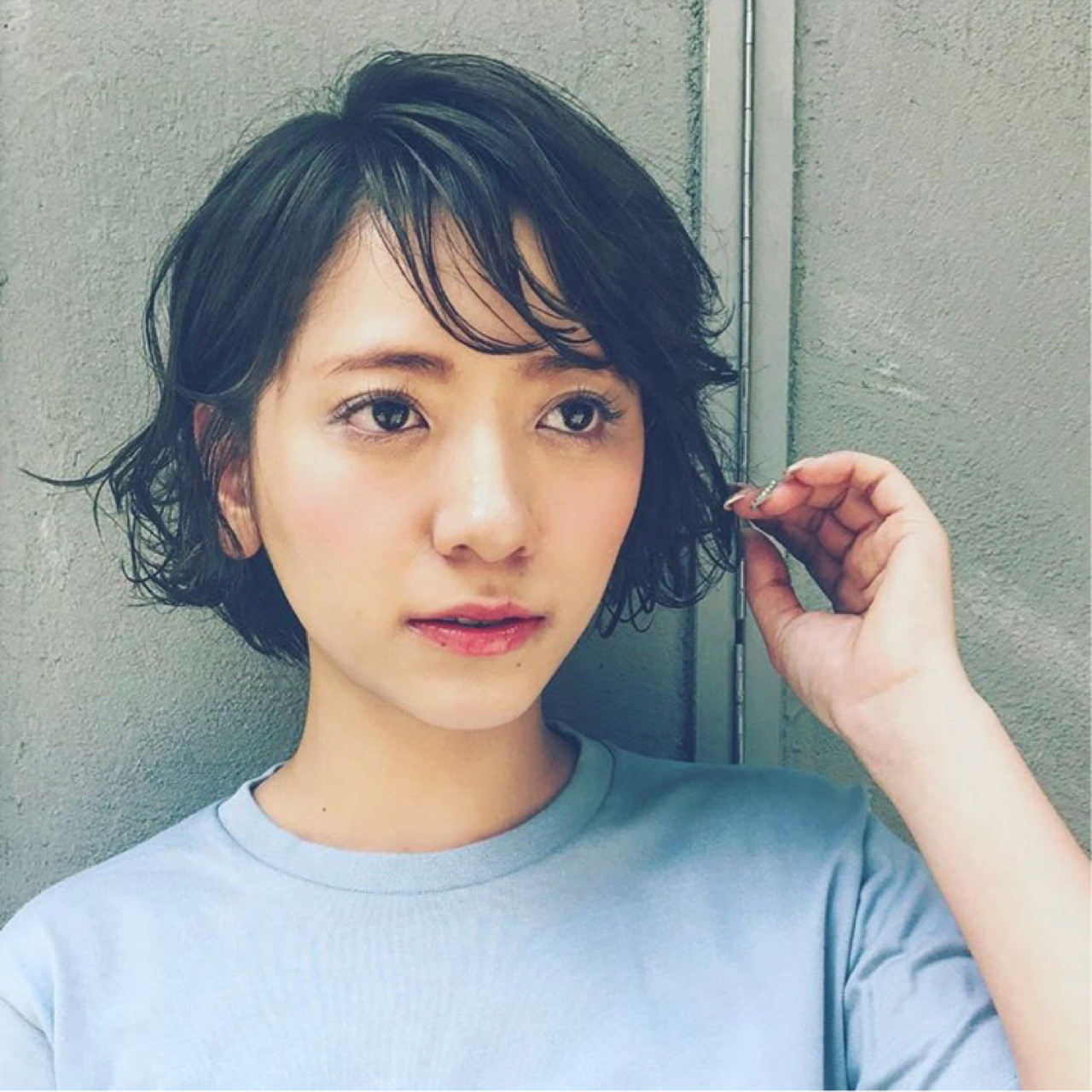 ひし形ショートは大人可愛い仕上がりに HIKARI
