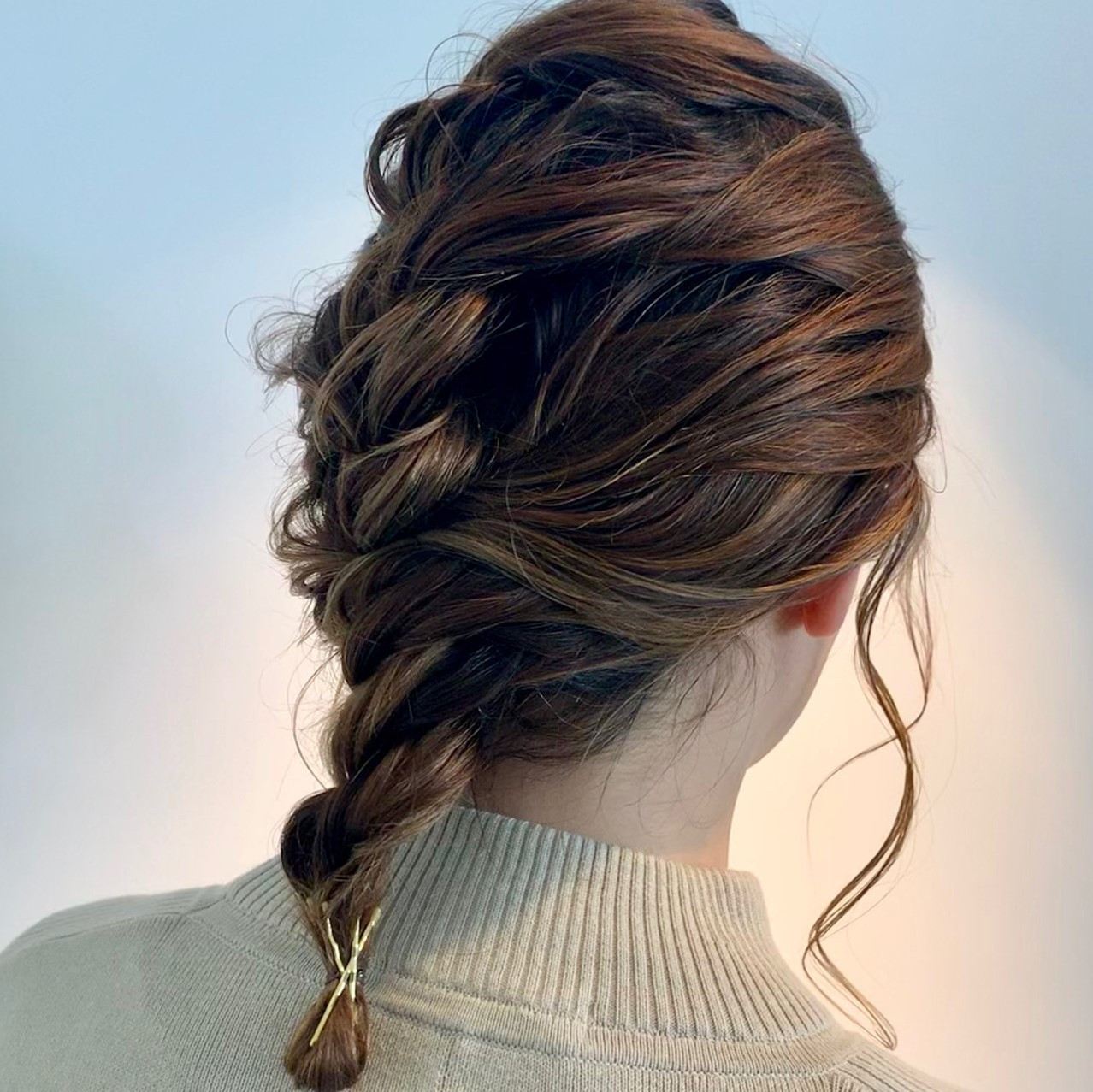 シンプルなのに可愛い 簡単ひとつ結びアレンジ ボブ ロング編