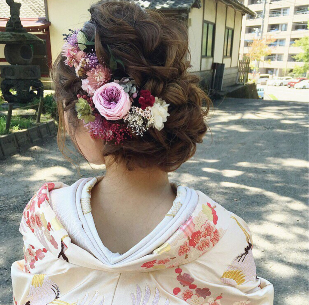 自分でokの簡単着物ヘアスタイル おしゃれ見せに挑戦 Hair