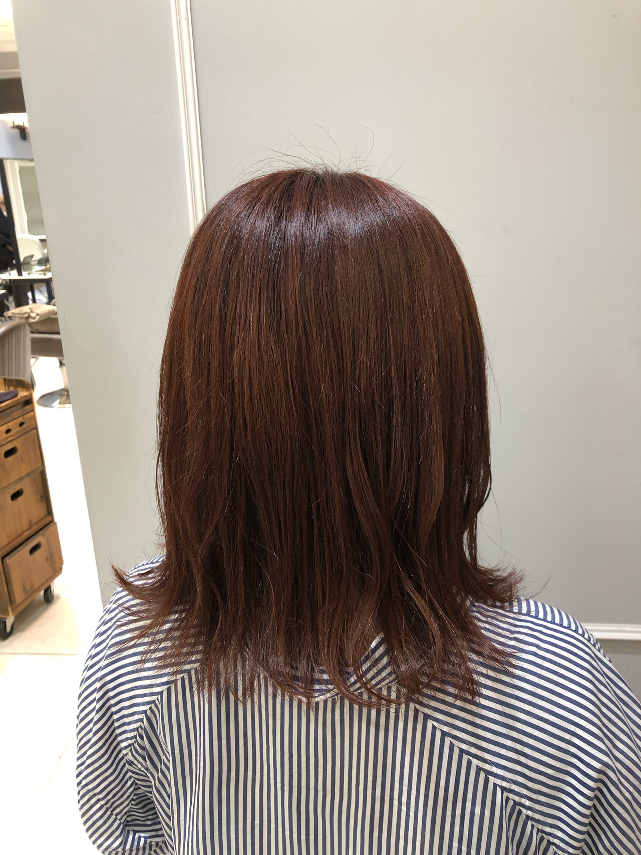 ナチュラルストレートミディ