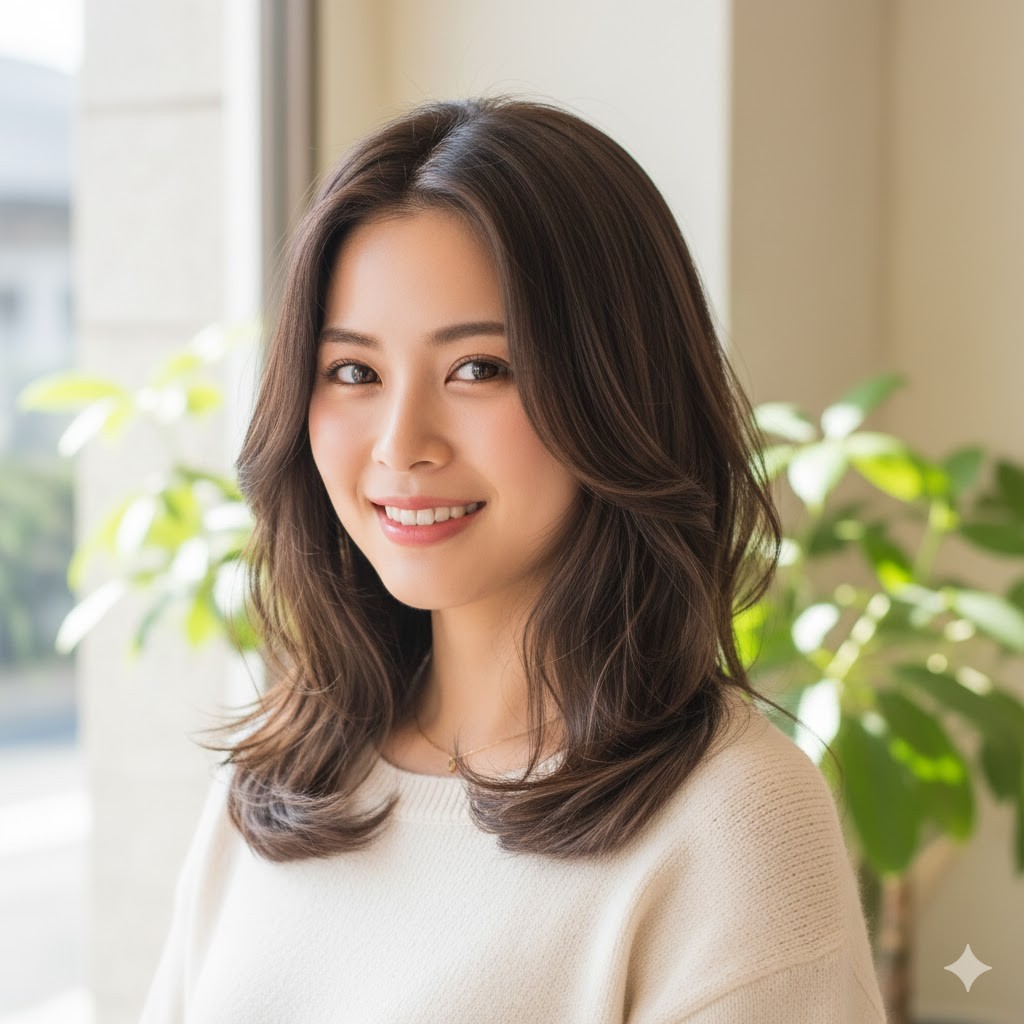 ②うねってまとまらない「くせ毛」さん