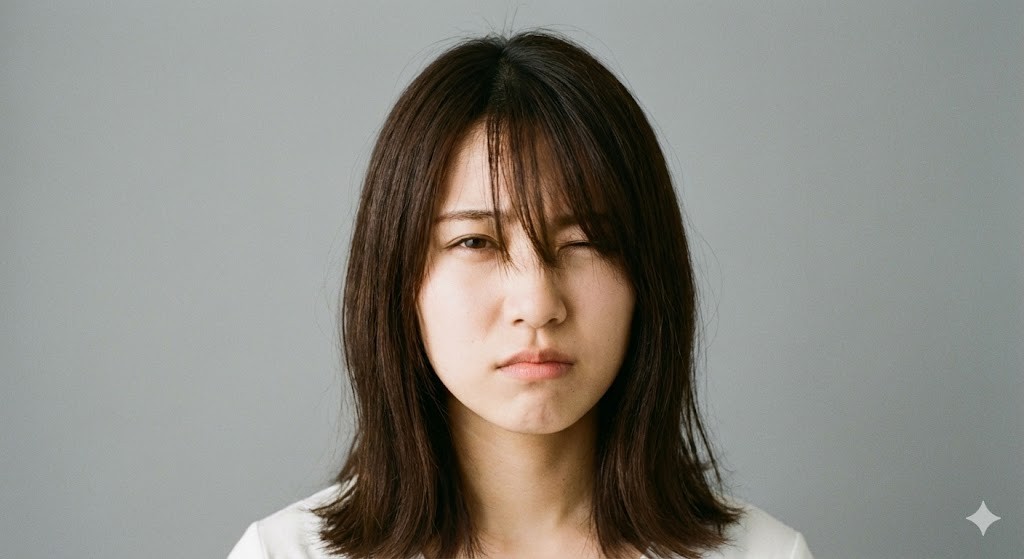 目に入ってチクチク……物理的な「邪魔」がストレスに